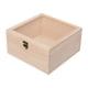 thumbnail image 4 of Caja De Madera Joyero Vitrina Caja De Almacenamiento Con Tapa De Vidrio 23cmx23cmx12cm, 4 of 5
