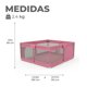 thumbnail image 3 of Corral De Seguridad Bebe Rectangular 180 CM Rosado, 3 of 6