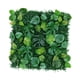 thumbnail image 1 of Panel de Pared de Césped Artificial de 19" X 19", Panel de Pared de Seto, Cerca de Privacidad, Fondo de Vegetación, Decoración de Pared para Bodas, Fe Estilo B, 1 of 5