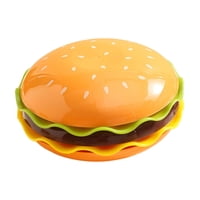 Magideal - Juego De Platos Apilables Para Hamburguesas, Juego De Plato Y Tazón, Vajilla Decorativa Creativa En Miniatura, Vajilla Para Fiestas De Inauguración, B 5 Capas