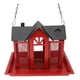 thumbnail image 2 of Comedero De Aves, Metal Rojo, 2 of 7