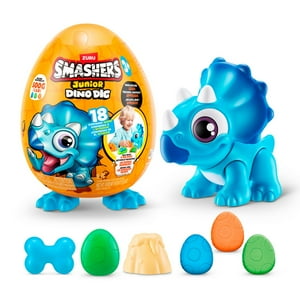 Smashers - Huevo Dinosaurio Excavar Junior Zuru Triceratops