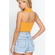 thumbnail image 4 of Top De Punto Tipo Suéter Con Cuello Halter Fruncido, 4 of 5