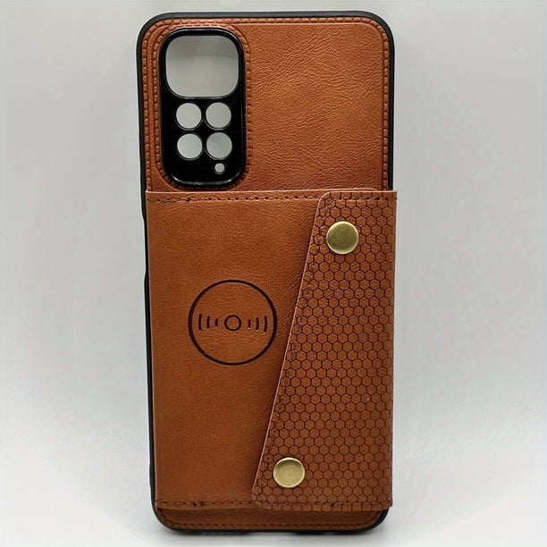 Leather Wallet Phone Case with Card Slot - Anti-Fall Protection for Xiaomi 11t, 11lite, 11ultra, 12t, Redmi K50 Gaming, K40s, K60, K20pro, Note9pro, Note11s, Note12ProSpeed, Note