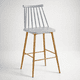 thumbnail image 1 of Taburete Windsor Retro de 66cm, 1 of 2