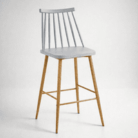 Oh! Mi Hogar ® - Taburete Windsor Retro De 66Cm