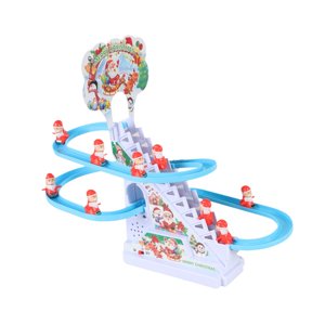 Bothyi - Juego De Tobogán De Papá Noel, Juego De Tobogán Para Subir Escaleras, Juguete Para Niños, Regalos, 9 Papá Noel