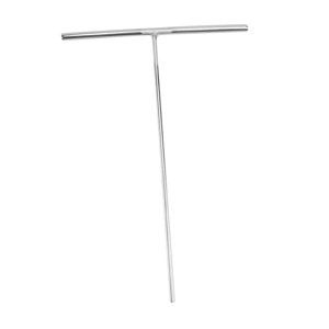 Magideal - Máquina Para Hacer Crepes De Acero Inoxidable, Aparato De Cocina En Forma De T, Utensilio Para Hornear Para Una Cocción Uniforme, Ideal Para El Comedo