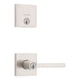 thumbnail image 2 of Cerradura de puerta Kwikset 991 Halifax con llave, palanca de entrada y cerrojo, 2 of 4