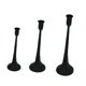 thumbnail image 3 of 3 Candelabros De Pilar Elegantes Para Banquetes, Fiestas, Escritorios, Color Negro, 3 of 5