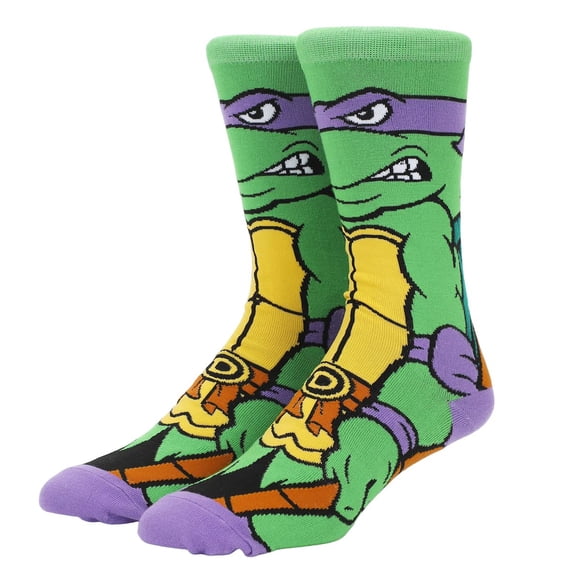 Calcetines redondos Bioworld Teenage Mutant Ninja Turtles Donatello