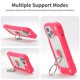 thumbnail image 3 of Funda para Apple iPhone 13 Pro Max de 6.7 Pulgadas con Soporte de Doble Anillo, Soporte Giratorio de 360°, PC+silicona, Cubierta de Teléfono a Prueba de Golpes de Grado Militar de Alta Resistencia,, 3 of 6
