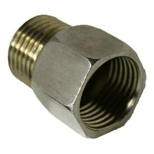 Genérico - Adaptador Llave Niple Macho Hermbra Conector He 1/2 - Hi 1/2