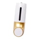 thumbnail image 5 of Dispensador montado en la pared, dispensador de botellas, contenedor Manual para cocina, baño, hogar , Cabeza única dorada, 5 of 5