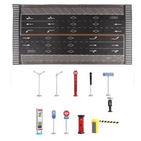 Magideal - Escena De Estacionamiento A Escala 1/64, Diseño De Simulación De Exhibición De Vehículos, Exhibición De Autos, Objetos De Colección, Exhibición De , B Estilo B