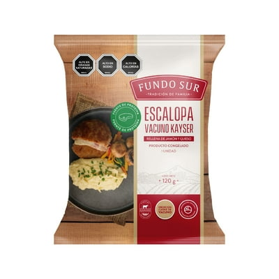 Escalopa Vacuno Kayser 120 G Fundo Sur