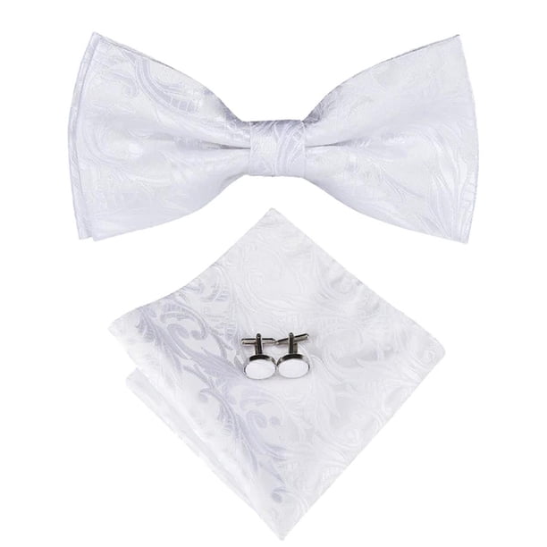 Corbatin Seda Hombre Paño y colleras Set humita regalo formal Pajarita turquesa Talla Única