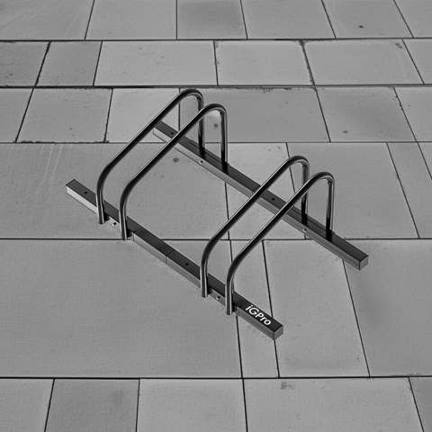 Igpro - Bicicletero Metalico 2 Bicicletas