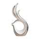 thumbnail image 4 of Estatua De Cerámica De Arte Abstracto Moderno, Novedad Para Centro De Mesa De Fiesta, Sala De Estar, Color Blanco Argent, 4 of 5
