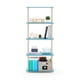 thumbnail image 2 of Estantería de almacenamiento Furinno TURN-N-TUBE de 5 niveles, azul claro, 2 of 7