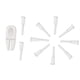 thumbnail image 1 of Kit adaptador de pasador de válvula de vástago de tapón de aire de repuesto para pelota de yoga y ejercicio deportivo, 1 of 7
