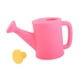 thumbnail image 4 of Regadera pequeña con mango ergonómico y cabezal rociador, boquilla extraíble, hervidor de agua de 700 ml para césped, jardín y hortalizas. Rosa, 4 of 5