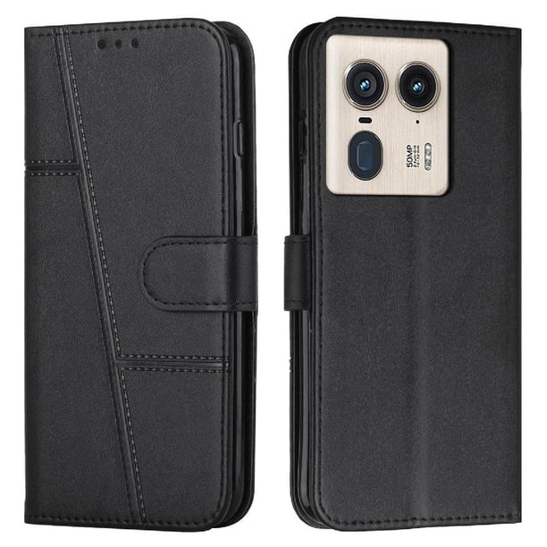 Funda Flip Para Motorola Moto Edge 50 Ultra 5g – Carcasa Delgada Y Resistente A Impactos Con Soporte Para Uso Diario Y Profesional