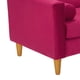 thumbnail image 3 of Sofa Retro 3C Felpa 04 Burdeo, 3 of 6
