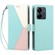 thumbnail image 3 of Funda Cartera para Xiaomi Redmi 13C con Cierre Magnético, Tricolor, Verde, 3 of 6
