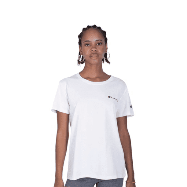 POLERA CHAMPION POWERBLEND UNISEX WHITE T85332-586IKA - Talla 2XL