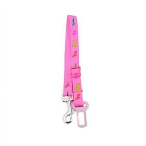 Genérico - Correa De Seguridad Mascotas Talla S Rosado Rojo Ó Verde