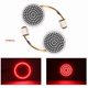 thumbnail image 2 of 8pcs 1157 señales de giro led delantera trasera 81 luces led súper brillante 1156 bombillas Kit de lentes 1986-2024 compatible, 2 of 3