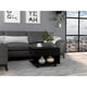 thumbnail image 2 of Mesa de café Tuhome Luanda, con tapa abatible, madera de ingeniería, color negro, 2 of 8