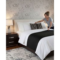 Imac Hogar - Piecera De Cama Premium Textura Soft Y Calidez 90X210 Cm