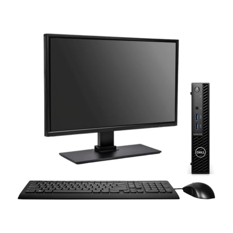 Kit Monitor + Mini Pc Dell Optiplex 3000 Mff (I5-12Va 8Gb
