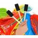 thumbnail image 2 of 200 Paquete Cepillo de espuma de 1 pulgada Cepillo de pintura de espuma a granel Cepillo de pintura de esponja con mango de madera para acrílicos, manchas, barnices, artesanías, 2 of 3