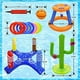 thumbnail image 1 of gemle Juego de juegos de juguetes para alberca, aro de baloncesto para alberca, juego de l gemle gemle, 1 of 2