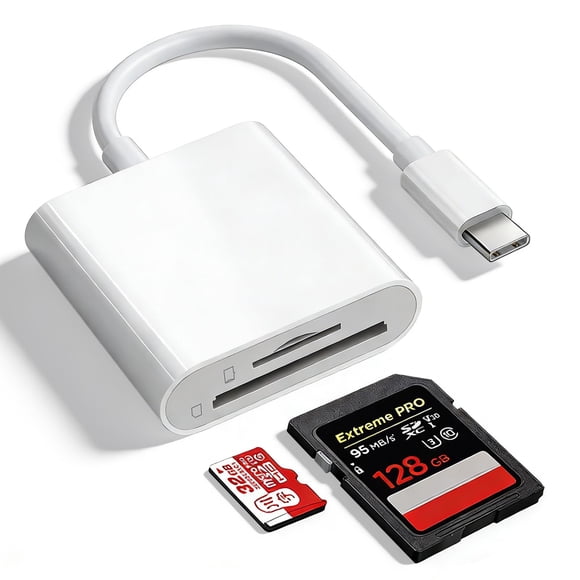 Lector de tarjetas SD SXRBSSM USB-C para iPhone 15/16/17