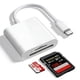thumbnail image 1 of Lector de tarjetas SD SXRBSSM USB-C para iPhone 15/16/17, 1 of 9