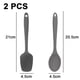 thumbnail image 2 of Juego de 2 mini utensilios de cocina de silicona con espátulas, 2 of 5