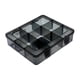 thumbnail image 4 of Tornillos De Plástico Caja De Almacenamiento Caja De Hardware De Rejilla Múltiple Almacenamiento 9 Rejillas L, 4 of 5