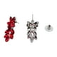 thumbnail image 3 of Aro fiesta gris diseño 08 - Rojo, 3 of 3