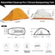 thumbnail image 2 of Tienda de campaña Naturehike Cloud-Up Pro para 1 persona, impermeable y ligera, 2 of 7