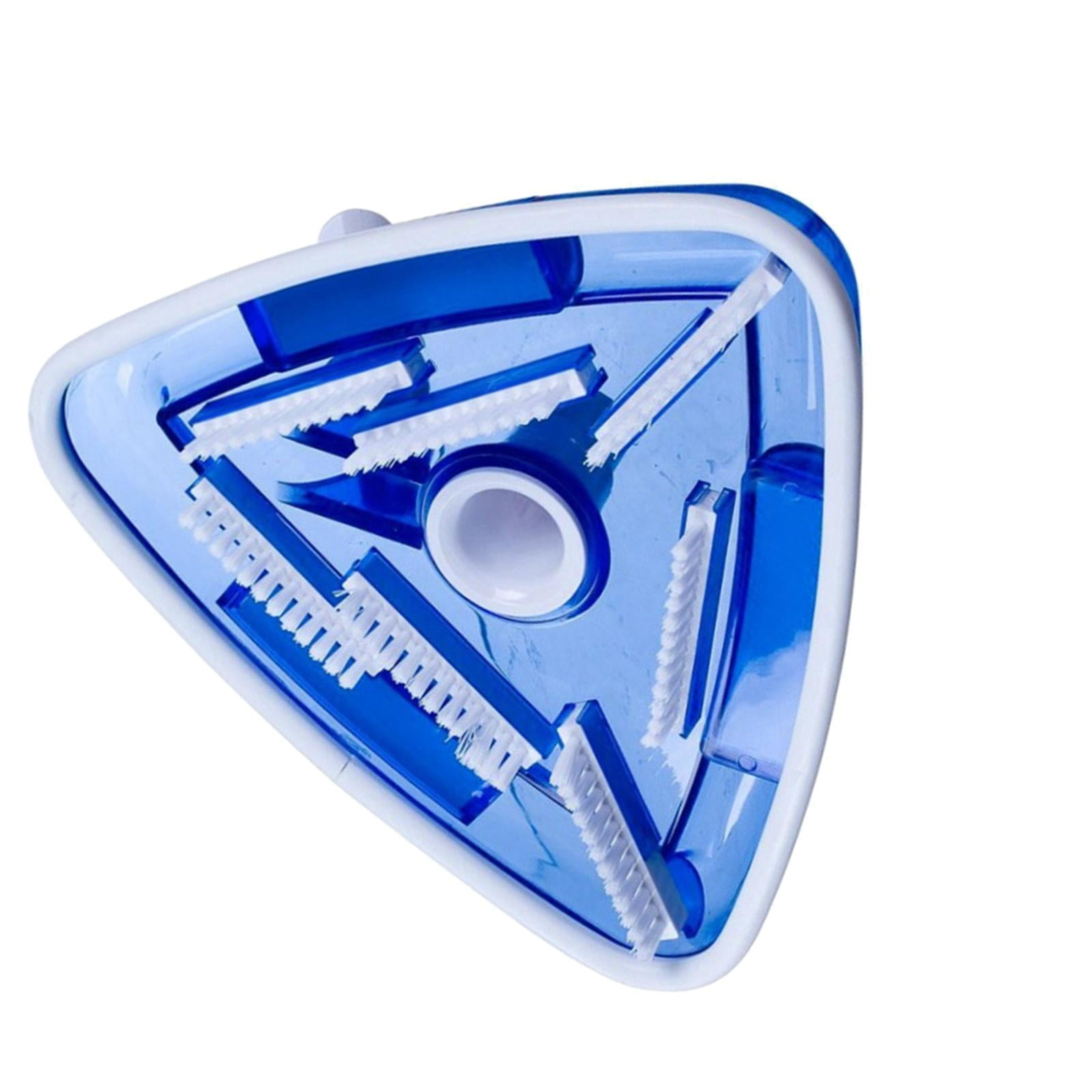 Magideal - Cabezal De Vacío Triangular Transparente Para Piscina, Cabezal De Vacío Para Piscina, Cepillo Inferior Para Piscinas Sobre El Suelo, Piscinas En El Su