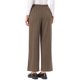 thumbnail image 3 of Pantalones de Pierna Ancha INSPIRE CHIC para Mujer con Cintura Elástica con Cordón y Bolsillos Otoño Invierno Casual Rectos Palazzo Trousers XS Café, 3 of 6