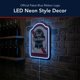 thumbnail image 2 of Letrero LED decorativo American Art Decor Pabst PBR Shield estilo retro de cerveza, 2 of 6
