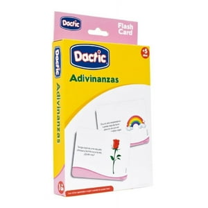Láminas Didácticas, Flash Card Adivinanzas. Dactic Blanco