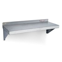 Prochef - Repisa Mural Lisa 90X30 Cm. Acero Inoxidable Ws-900