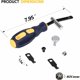thumbnail image 2 of Extractor de Sellos Ajustable GQAQZQ con Gancho de 21,5 cm, 2 of 6
