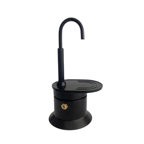 Bothyi - Cafetera Portátil Mini Reutilizable De Un Solo Pico Para El Hogar Y El Exterior, Color Negro